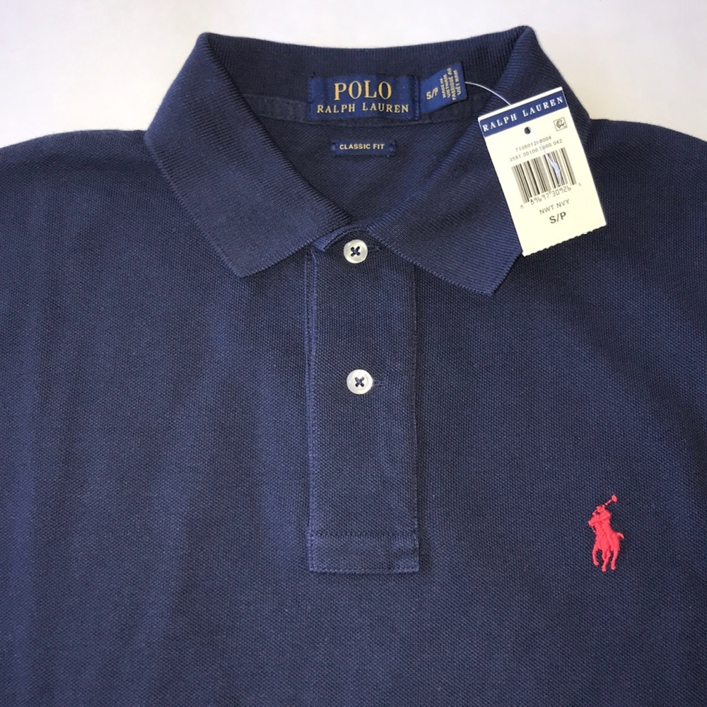 NEW MEN POLO RALPH LAUREN MESH POLO SHIRT SIZE S